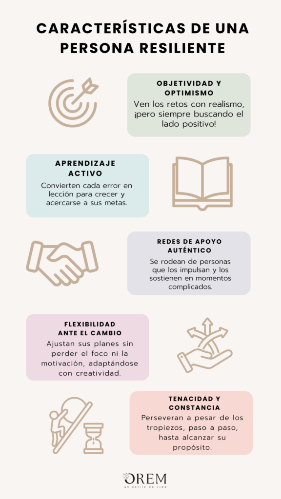 características de una persona resilientE