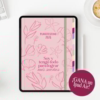 Gana un Ipad en la compra de tu agenda 2026 digital