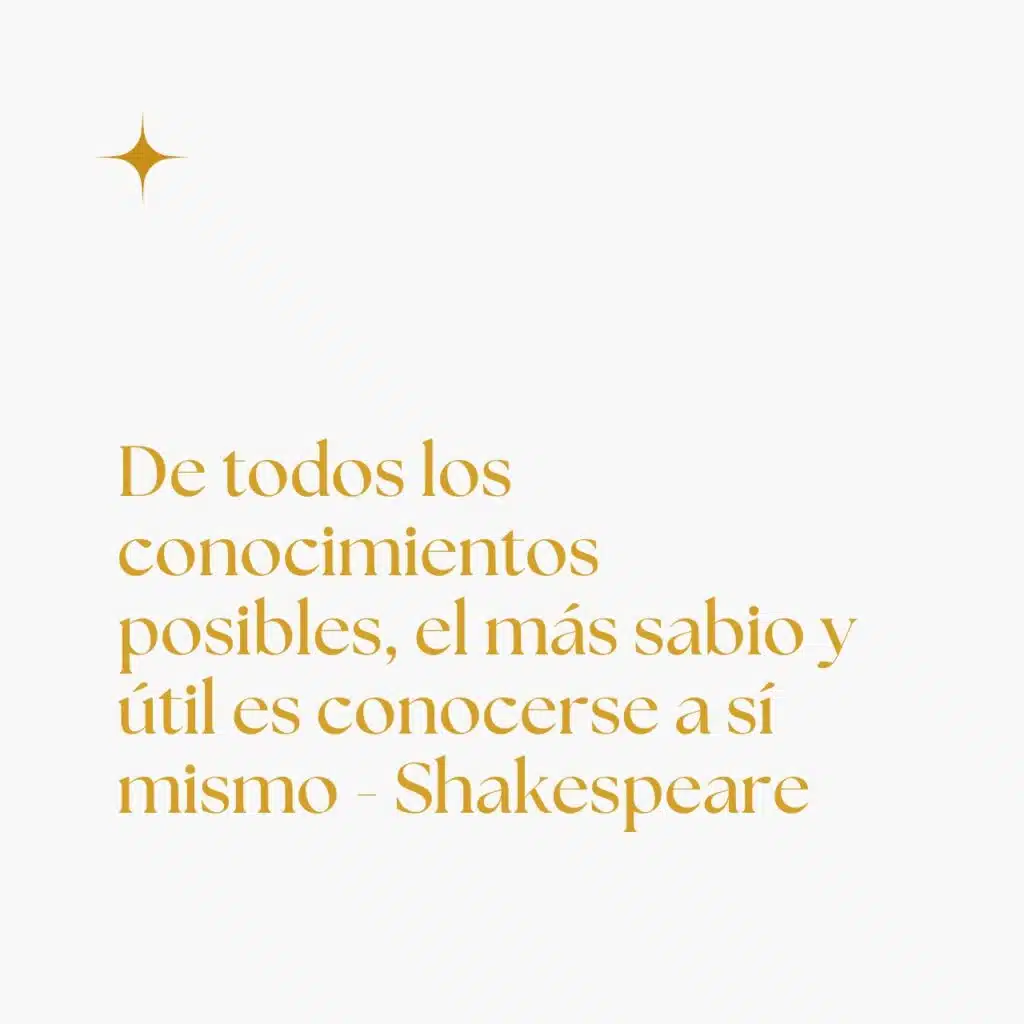 conocerse a si mismo