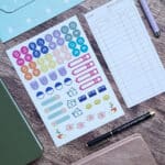 Stickers incluidos en tu diario de finanzas personales