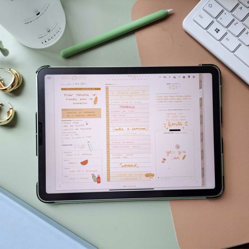Agenda Planifesting sin fechas digital