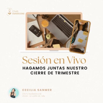 Clase sesión en vivo cierre trimestral
