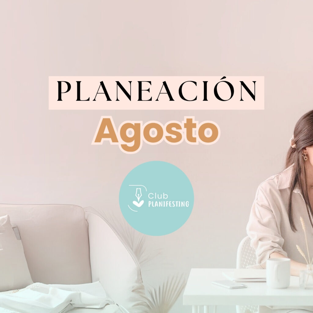 planeación agosto