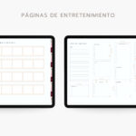 agenda digital Planifesting 2027 páginas de entretenimiento: registro de series y películas y lista de equipaje