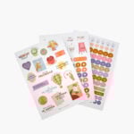 3 plantillas de Stickers incluidos en la Agenda Planifesting 2026