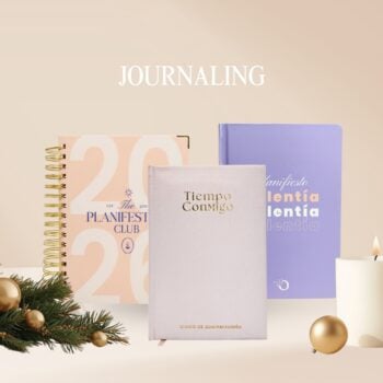 Kit Journaling | Agenda espiral + Diario de gratitud + Libreta