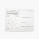 Página del libro “Todo inicia contigo” con ejercicio del círculo de la vida para evaluar equilibrio personal y bienestar.
