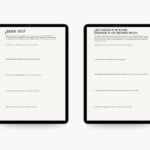 Página del plan de vida digital “Todo inicia contigo” con ejercicios de autoconocimiento, valores personales, fortalezas y hábitos para descubrir quién eres en este momento de tu vida.