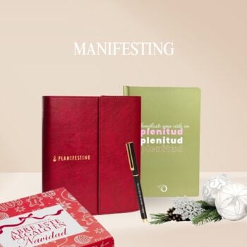 Kit Manifesting | Agenda carpeta + Libreta + Pluma