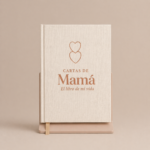 Portada de Cartas de Mamá libro para mamá regalo emocional color beige elegante