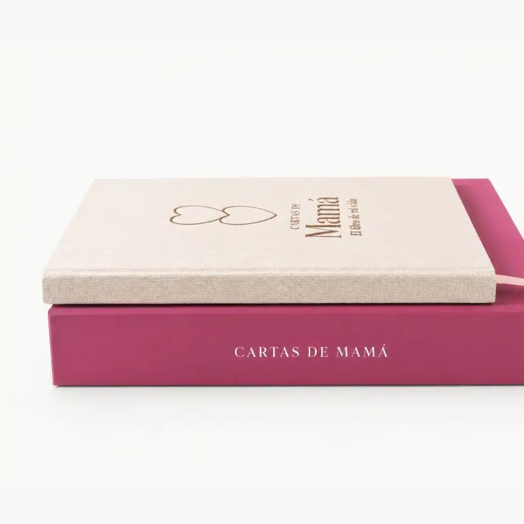 Cartas de Mamá diario guiado para mamá con caja de regalo premium OREM