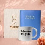 Ritual: Una mañana tranquila con diario Cartas de Mamá, taza Primero mi paz y journal Tiempo Conmigo