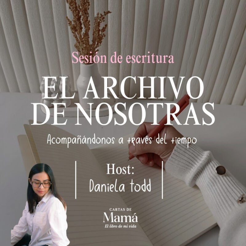 Sesion de escritura "El archivo de nosotras" con Dnaiela Todd